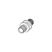 Złączka prosta TECE flex, brąz, 16 mm (zz x zz)