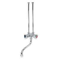 Bateria trójdrożna z wylewką 210 mm do podgrzewaczy wody BIAWAR OW-5B/10B