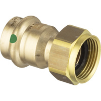 Dwuzłącze VIEGA 2263 dwuczęściowy, brąż, 14 mm x 1/2'' (mz x gw) z uszczelką