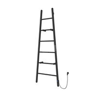 Grzejnik elektryczny (suszarka) INSTAL-PROJEKT ESCADA ELECTRO 1, wym. 1600/600 mm, kolor czarny mat, moc 170 W