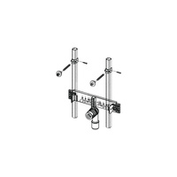 Trawers montażowy pod umywalkę o rozstawie otworów mocujących 280 mm TECE profil