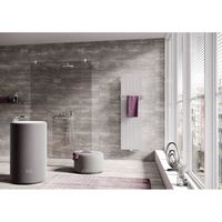 Grzejnik dekoracyjny Kermi®Bryce® V100 2000x450x103, 1799W podłącz. 99, RAL 9005 SFE
