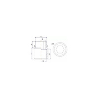 Przedłużka UNIPAK, 1/2'' (GW x GZ), 30 mm