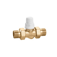 Dwudrożny zawór strefowy współpracujący z siłownikami termoelektrycznymi serii 6563, 6561, 6562 i 6564 3/4" 3,7