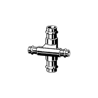 Czwórnik VIEGA 2248 brąz, 28 mm x 15 mm x 28 mm x 15 mm, mz x mz x mz x mz