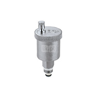 MINICAL - Odpowietrznik automatyczny z zaworem stopowym 1/2” GZ Wykończenie: chrom