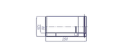 Przedłużenie 250 mm Ø 80/125