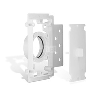 Płyta montażowa z uchwytem plastikowym prostokątna w komplecie z przykrywką gniazda