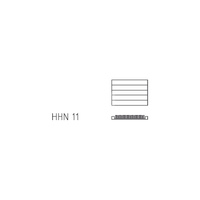 Grzejnik płytowy typ 11 KERMI HHN wym. 490 x 1100 mm, kolor biały, moc 793 W