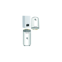 Pakiet - Kocioł gazowy jednofunkcyjny DE DIETRICH MCR4 24 kondensacyjny wiszący 3.3 - 26.1 kW + Zasobnik c.w.uAQUAvie150