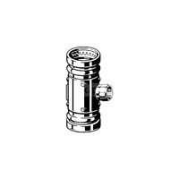 Trójnik VIEGA 22172XL brąz (stan surowy) 108 mm x 2'' x 108 mm (mz x gw x mz)