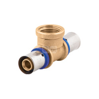 73A O25xG3/4xO25 W Trójnik klasa 1/10 5/6 25x2,5 CuZn typ "U"