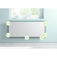 Grzejnik płytowy typ 33 KERMI X2 Line-Vplus, prawy, z osłoną wym. 905 x 1205 mm, kolor biały, moc 3602 W