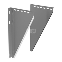 Uchwyt JEREMIAS DWV01 stal nierdzewna fi 130 mm (50-150 mm) (mocowanie - Blachy konsoli)