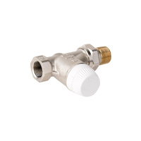 Zawór termostatyczny, prosty, z wkładką H, 1/2"