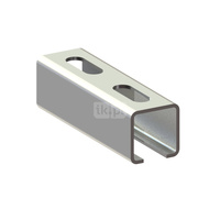 Szyna montażowa NICZUK OGSZA, gr. 2 mm, dł. 3000 mm, stal nierdzewna (ocynk ogniowy)