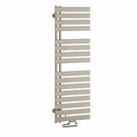 Grzejnik Grzej. Kermi®Credo®Half®flat 1000x600x37, srebro błyszczące, prawy