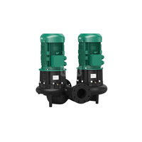 Pompa obiegowa WILO CronoTwin-DL 65/150-0,75/4-S1 typu in-line z silnikiem znormalizowanym 50 Hz, moc silnika 0.75kW 1.8 A 1450 obr/min, wlot Kołnierz DN 65