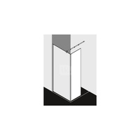 Kermi Pole stałe Walk-In XB FFW 0500x2000 517 SIHG SR Opaco Clean