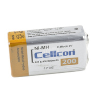 Akumulator NiMh, 9 V - 200 mAh