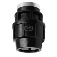 Złączka skręcana z gwintem wewnętrznym do rur PE PN16 32 mm x 3/4