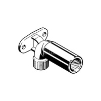 Kolanko ze złączką naścienną Prevista brąz krzemowy, nr wzoru 8055.2 Rp: ½ G: ½ L: 88.5