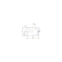 Korek UNIPAK mosiądz GZ 1/2''