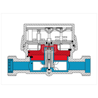 Wodomierz jednostrumieniowy suchobieżny antymagnetyczny, typu GSD8-I DN 15 Q3=1,6 m3/h R100/50, Tmax: 50st.C, L=110mm