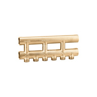 Rozdzielacz pojedynczy – monoblok 3/4" 3+3
