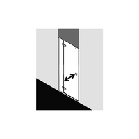 Kermi Drzwi wah. MENA 1FR 1200x 2000 1180-1205 SIHG SR Opaco Clean