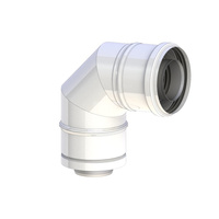 CONCEPT Kolano przyłączeniowe dla kotła Beretta Mynute, MySmart, Ciao, Quadra, fi 60/100