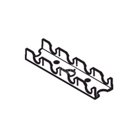 Szyna montażowa VIEGA 1234 PCV 2000 mm / 12 mm