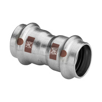 Mufa VIEGA 1715, stal nierdzewna / stal nierdzewna, 18 mm (zw x zz)