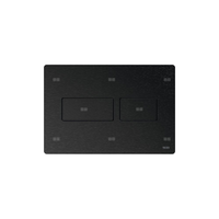 TECEsolid - Przycisk spłukujący do WC z metalu, grafit szczotkowany