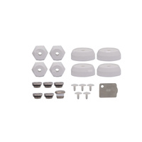 Zestaw zawiesi do grzejnika CARRE 9016