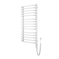 Grzejnik elektryczny (suszarka) INSTAL-PROJEKT BOLERO ELECTRO, wym. 1230 (1335 z grzałką)/500 mm, kolor biały połysk, moc 600 W