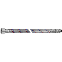 QIK Wąż elastyczny w oplocie INOX 3/8 X M10 40 KR