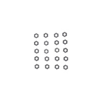 Nakrętka M16 DIN 934 Delta-T BULK 20szt.