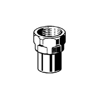 Złącze przejściowe VIEGA 94270G jednoczęściowy, brąz / brąz, 15 mm x 1/2'' (lw x gw)