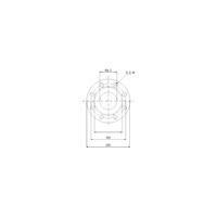 Przeciwkołnierz CR 45 Rp3'' PN16