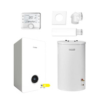 Pakiet: Gazowy kocioł kondensacyjny wiszący PAK GC5700iW15P+WST120+2581+CW400