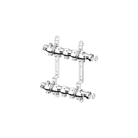 Rozdzielacz do instalacji c.o. VIEGA 1078 stal nierdzewna GW 1'', 4-obieg. Eurocono 1''