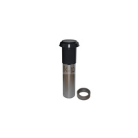 Wylot pionowy czarny DN 160