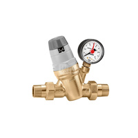 Regulator ciśnienia CALEFFI 5350, GZ 1'' z manometrem