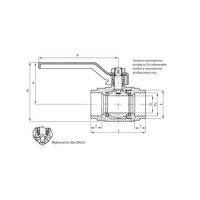 1504 Zawór do wlutowania 18mm