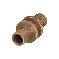 Złączka prosta TECE flex, brąz, 40 mm (zz x zz)