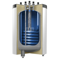 Pojemnościowy podgrzewacz wody Storatherm Aqua Compact AC 160/1_C, stojący, biały, klasa energetyczna C