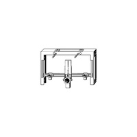 Stelaż podtynkowy do bidetu VIEGA 8367, 300 x 450 x 80 mm