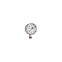 Manometr z rurką Bourdona AFRISO RF chemiczny 0/400 bar G1/2B radialne fi 160 mm, kl. 1,0%