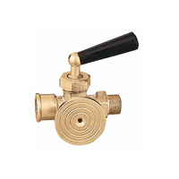 Zawór trójdrożny do manometrów INAIL 1/2